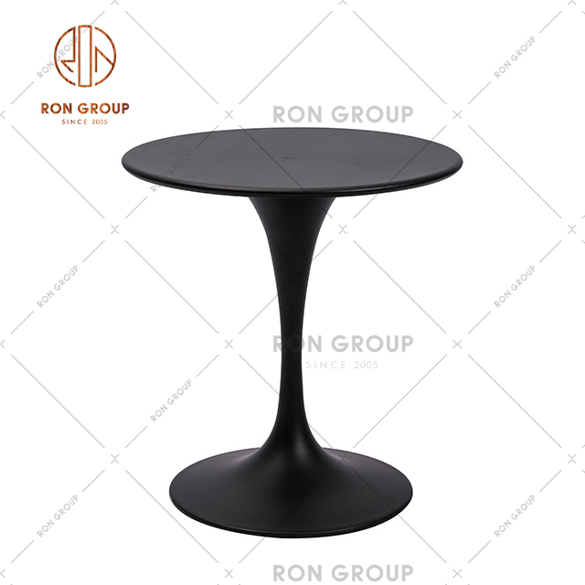 High Quality Coffee Shop Round Table Reception Table Outdoor Coffee Table