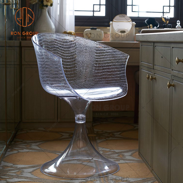 Wholesale Popular Bar Chair Transparent Acrylic PC Armchair For Wedding And Banquet & Kitchen Bar Stools