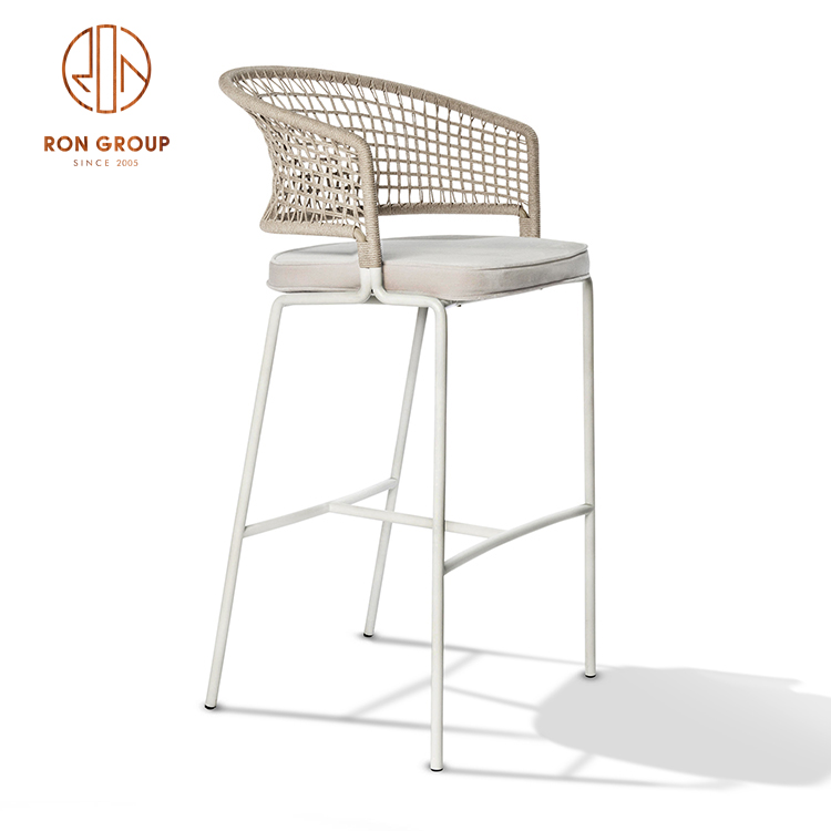 best sales classic high quality rattan patio waterproof bar cafe hotel restaurant wholesale chair