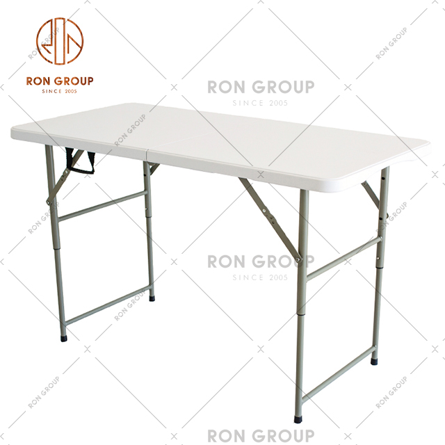 Factory direct plastic folding table outdoor garden plastic folding table for event