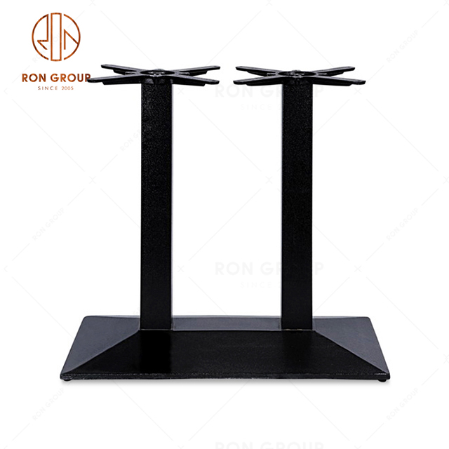 Good Quality Garden Table Base Restaurant Dining Table Metal Pedestal