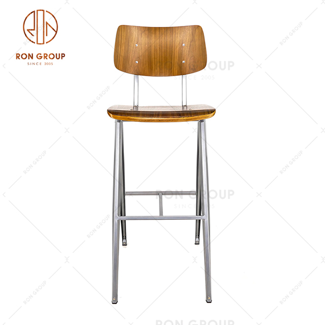 GA2901BC-75STW Cheap Price Factory Wholesale Bar Chair With Metal Frame For Restaurant & Hotel