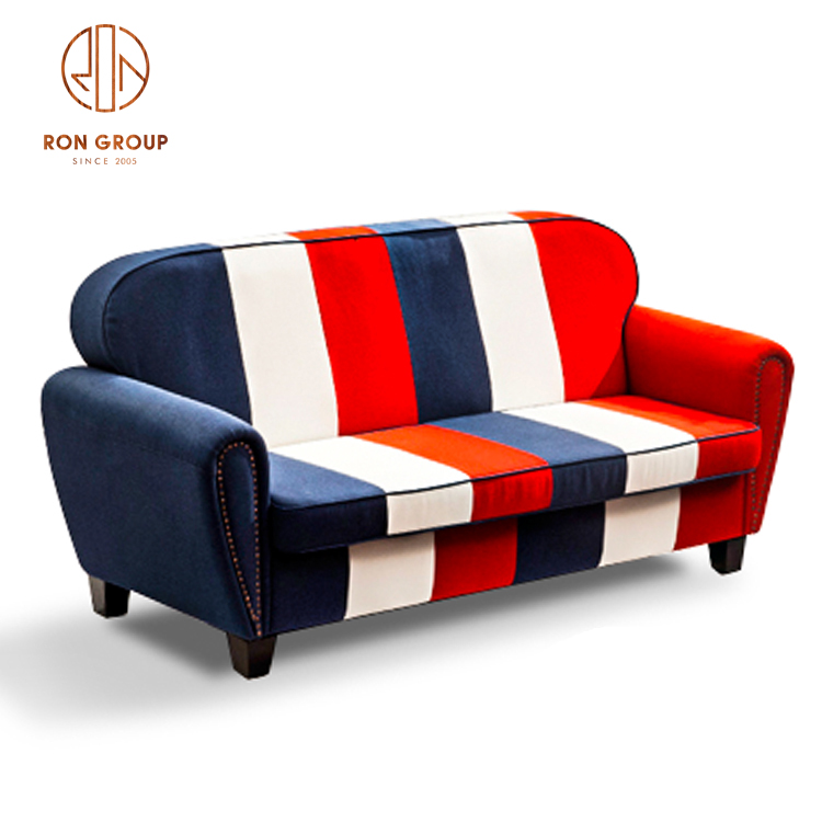 New Special America Design Fabric Leisure Sofa Set for Restaurant & Home Hotel Use