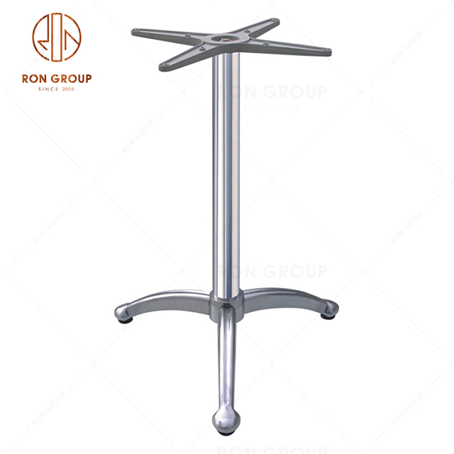 High Quality Metal Furniture Set Outdoor Aluminum Dining Table Leg bar Table Base