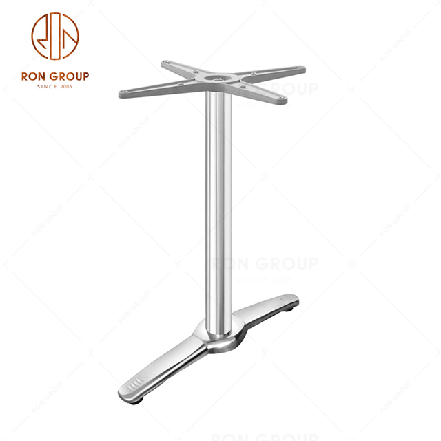 Factory Outlet Stainless Steel Pedestal Restaurant Dining Table Leg Metal Base