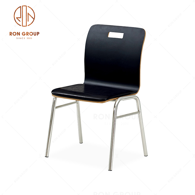 Hot Sale Chair With Metal Legs For Restaurant  Buffet  Set Snack Bar Use