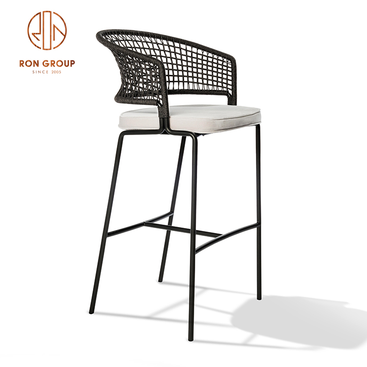 outdoor balcony furniture relaxing chairs restaurant rattan outdoor dining chairs