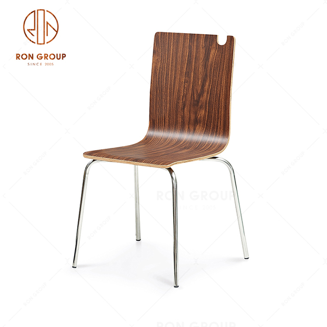 Cheap Price Snack Bar Chair Staff Canteen Dining Chair Outdoor Chair