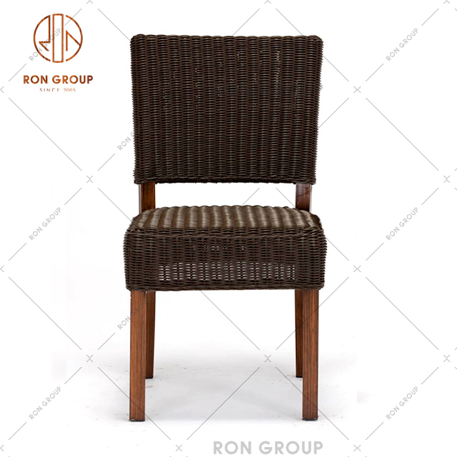 Wholesale Cheap Rattan Wicker Bistro Rattan Chair For Outdoor 