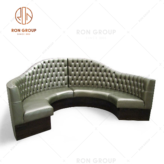 2022 Modern design Customized U-shape Sofa Booth Sofa For Restaurant & Cafe Villa Hotel Lounge