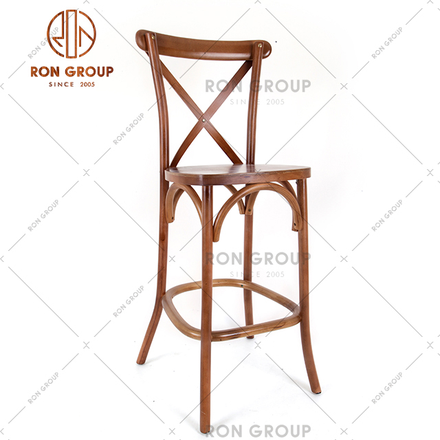 Wholesale Nordic American Industrial Retro Vintage Cafe Pub Restaurant Dining Room Furniture Wooden Chair