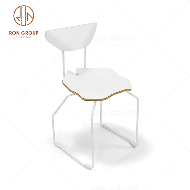 Popular Modern Design White Restaurant Chair School Classroom Chair