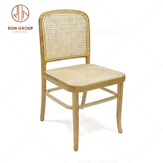 Hot Sale Restaurant Dining Chair Rattan Leisure Chair For Balcony 