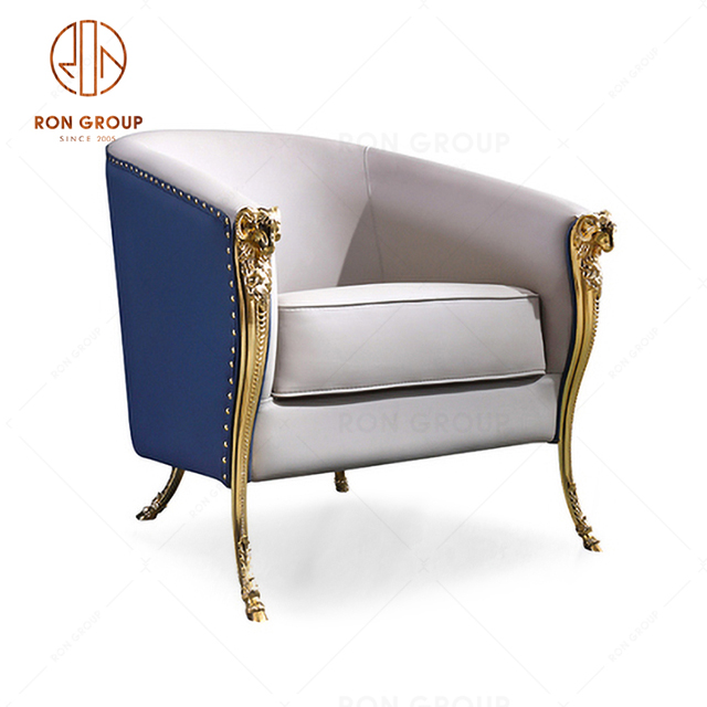 Modern Design Italian Light Luxury Furniture PU Leather/Fabric Leisure Chair For Bedroom