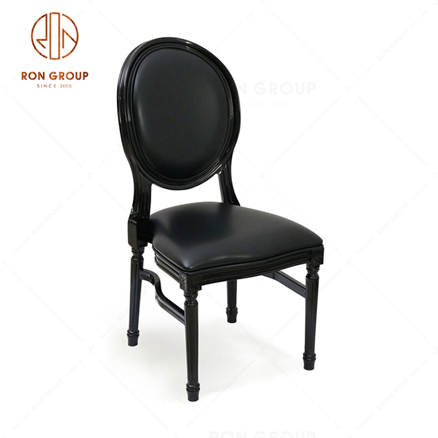 China Manufacture Supply Banquet Furniture With Resin Frame For Wedding & Restaurant & Cafe & Club