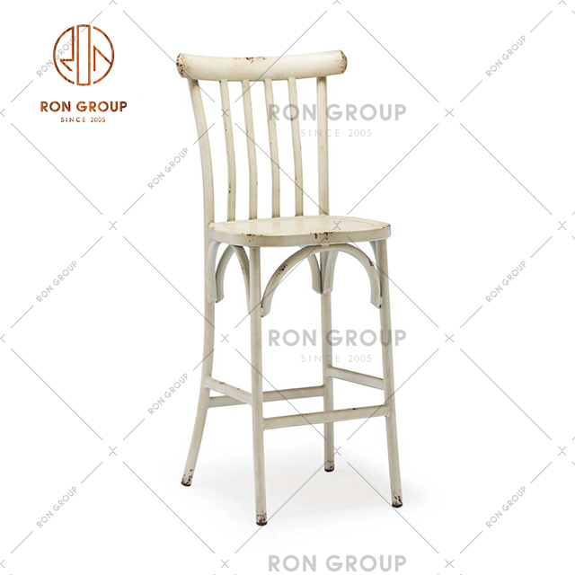 Factory Wholesale Price Metal Dining Chair Hotel Bar Chair Coffee Shop Chair