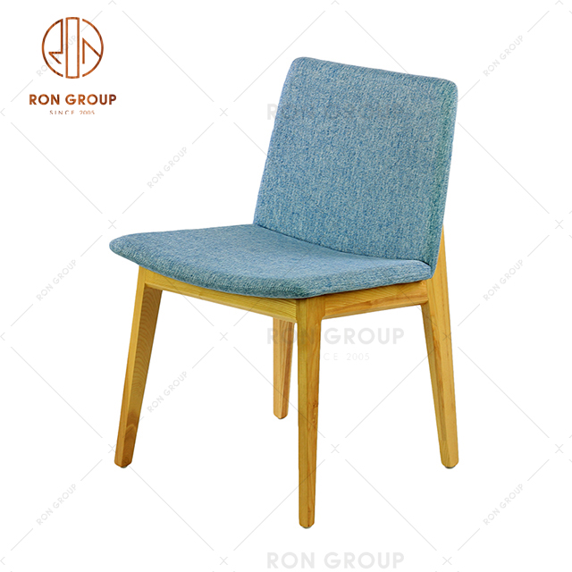 High Quality Wholesale Furniture With White Ash Wood For Restaurant and Coffee Shop Dining Chair