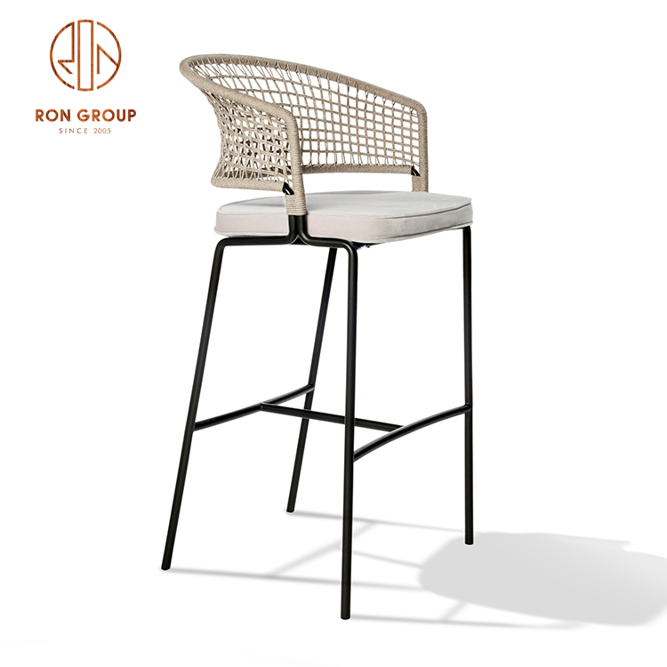 rattan furniture bistro rattan chair for outdoor bar restaurant
