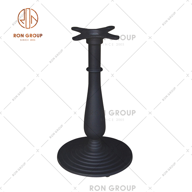 High Quality Outdoor Courtyard Leisure Table Leg Restaurant Dining Table Pedestal