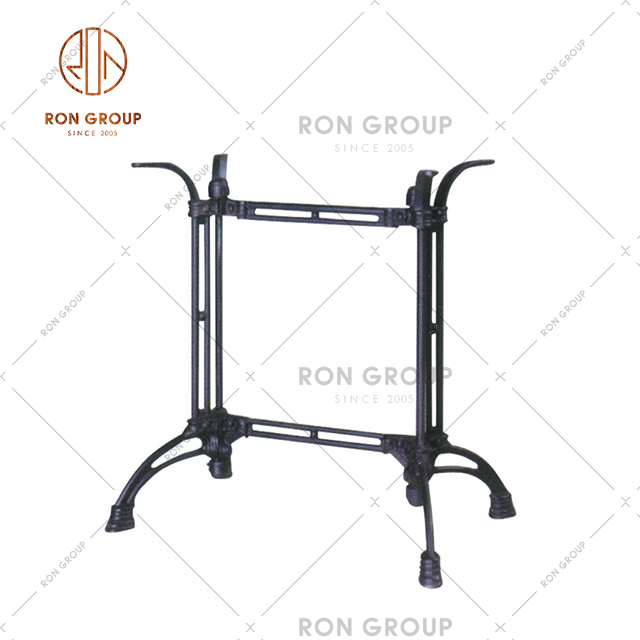 Supply Hotel Furniture Metal Base Bar Table Leg For Coffee Shop Furniture