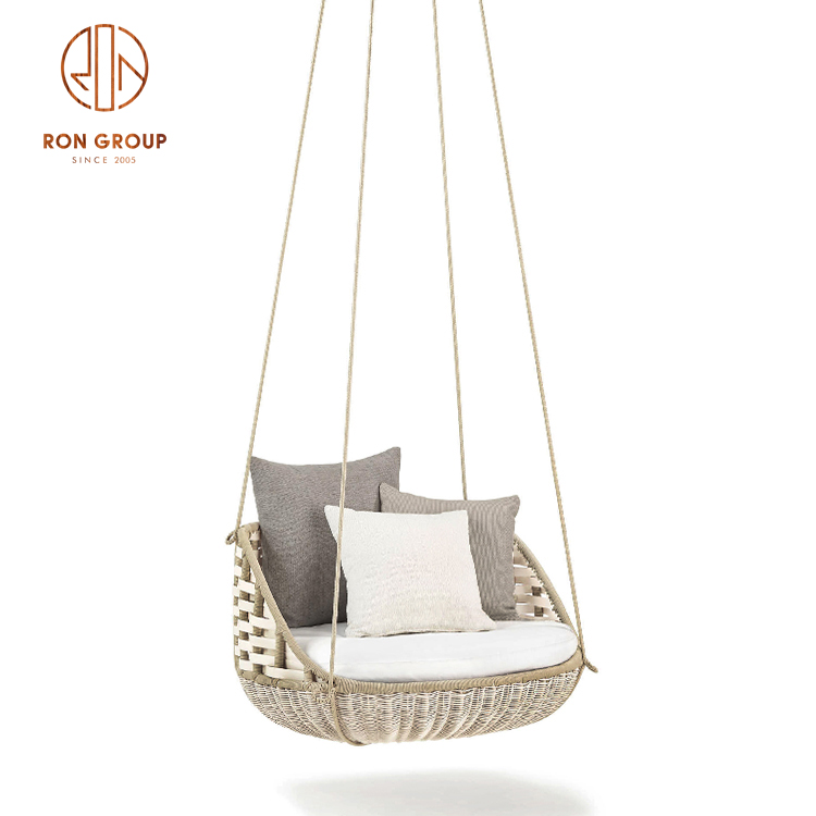Garden Set Specific Use Hanging Swing Chair Indoor Relaxing rope hammock chair