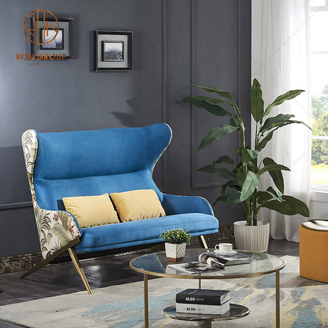 Popular Modern Design Two Seaters Sofa Booth For Hotel And Living Room