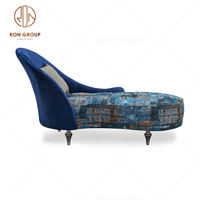 Cheap Price European Style Single Sofa Living Room Fabric Recliner Sofa