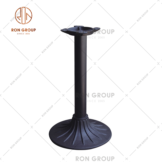 High Quality Buffet Furniture Restaurant Dining Table Metal Base With Strong Bearing Capacity For Bar & Cafe