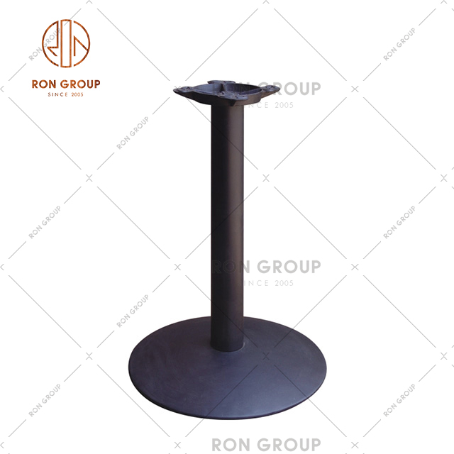 Popular Modern Style Iron Black Color Dinning Table Base For Restaurant & Bar & Cafe