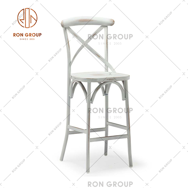 High Quality White Bar Chair Outdoor Wedding Chair Coffee Shop Chair