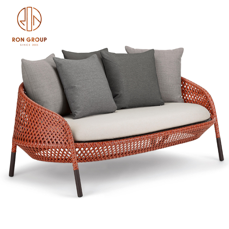 modern rattan sofa sets garden outdoor wicker sectional patio furniture