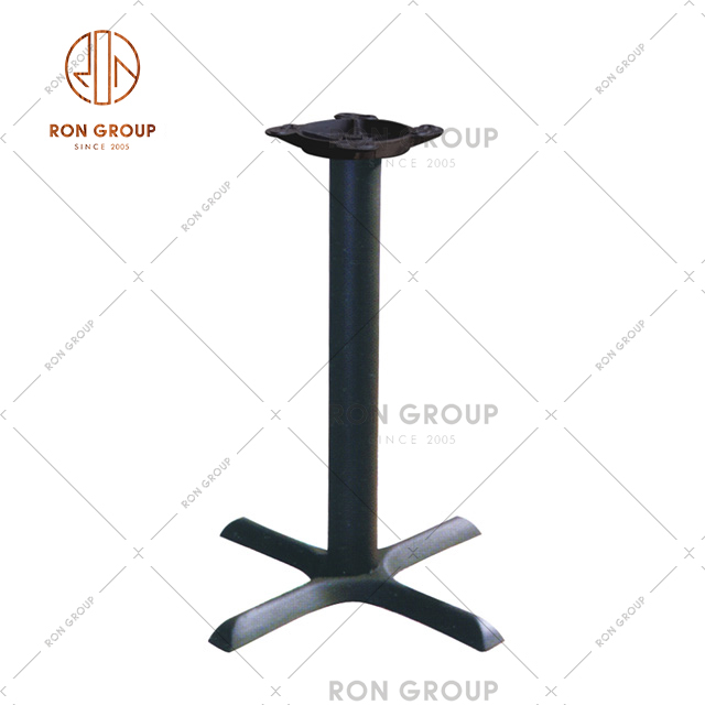 Factory Wholesale Modern Furniture Base Iron Pedestal For Buffet Dining Table 