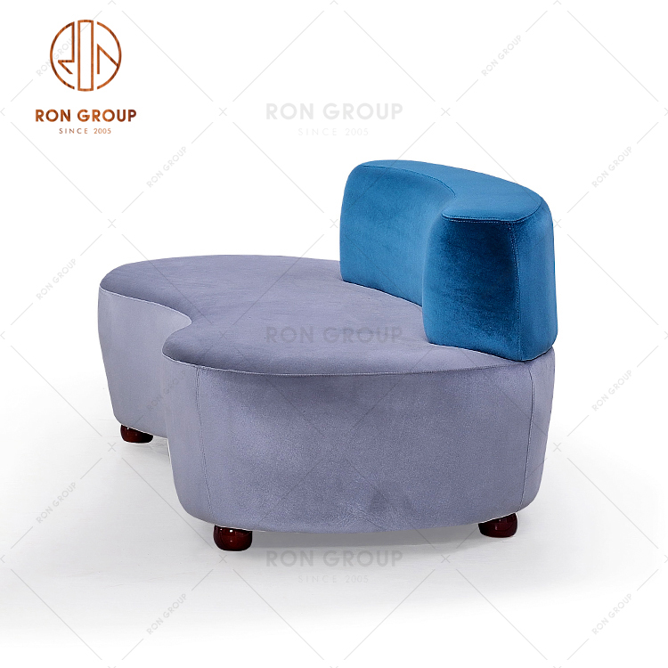 High Quality Popular Fabric Leisure Sofa For Restaurant & Coffee Shop