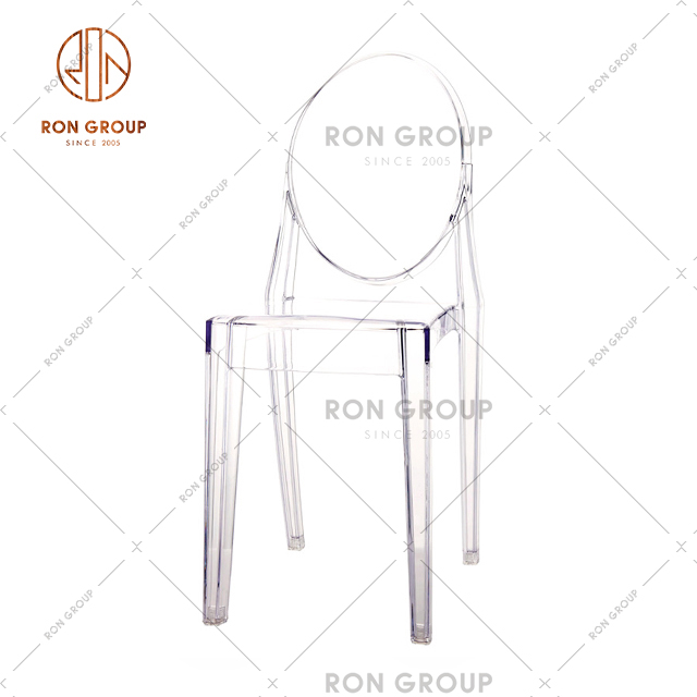 High leg wedding furniture tiffany transparent chair for banquet & hotel & restaurant & Kitchen Bar Stools