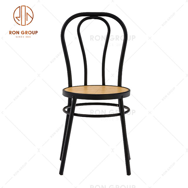 GA901C-45STPW Wholesale Modern Design High Quality Metal Dining Chair For Restaurant Bar&Bistro