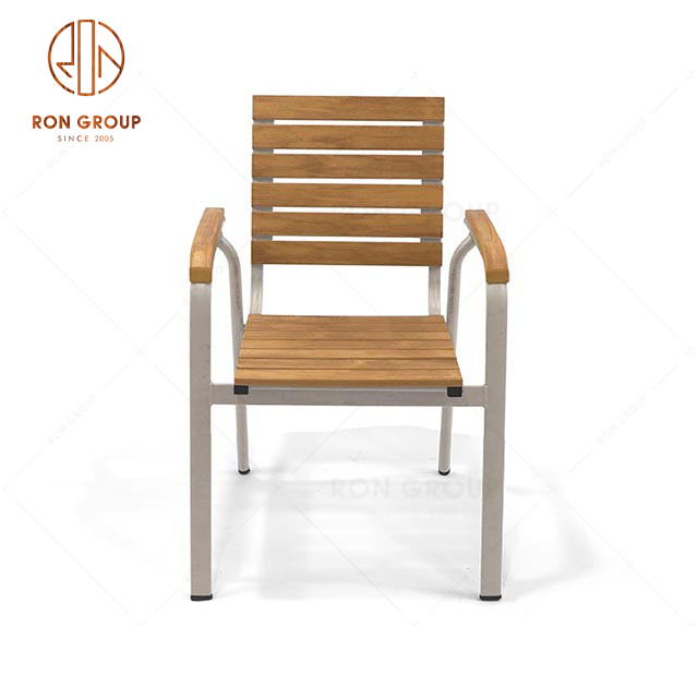 RNFO219-8 Outdoor Wooden Table And Chair